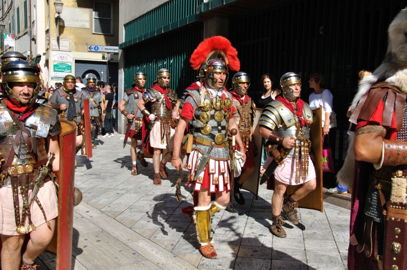 legio XIII al corteo di Tivoli