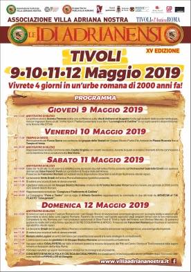 XV EDIZIONE IDI ADRIANENSI